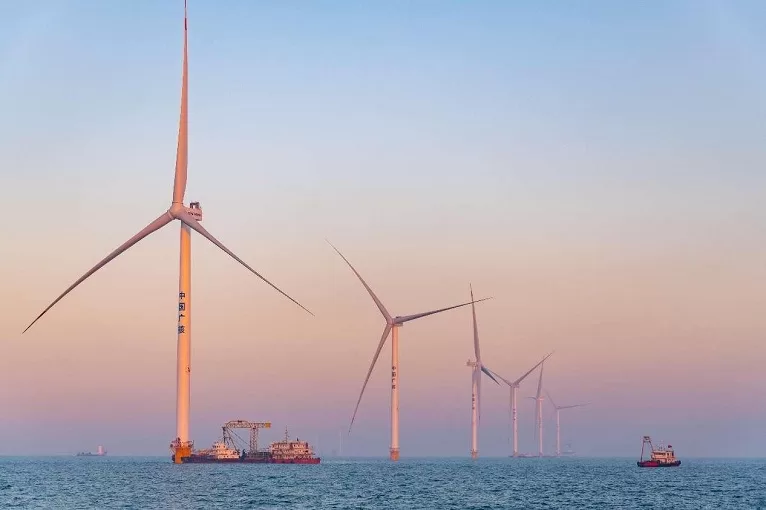 Rapid growth in China offshore wind farms