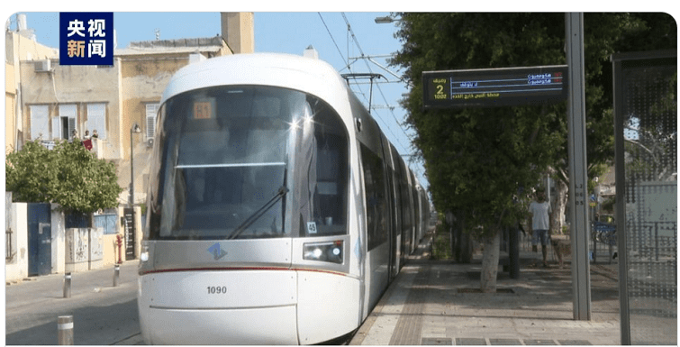 China light-rail starts in Israel