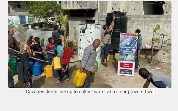 While Bombs Fall, China Powers Hope with Solar in Gaza
