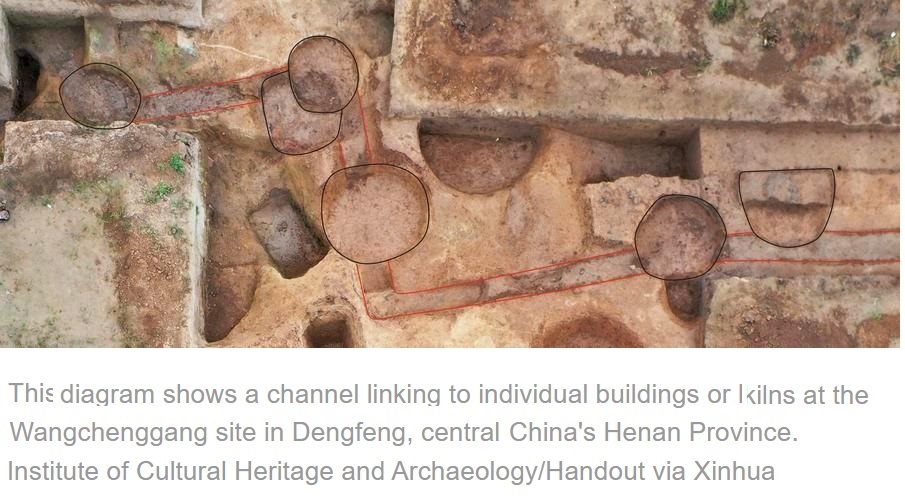 Archaeologists uncover 4,000-year-old water system in China